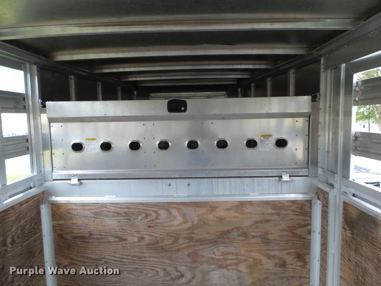 image for item BZ9853 2011 Eby Wrangler livestock trailer