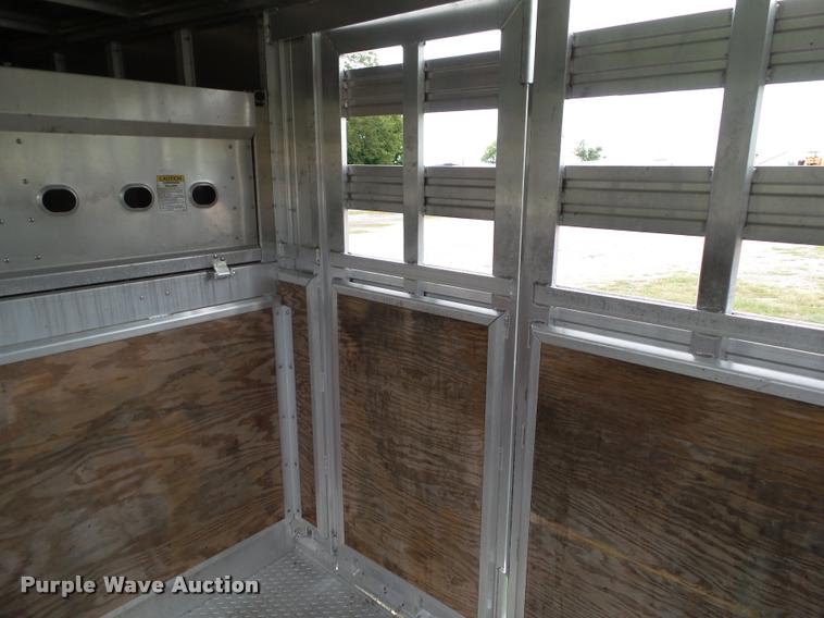 image for item BZ9853 2011 Eby Wrangler livestock trailer