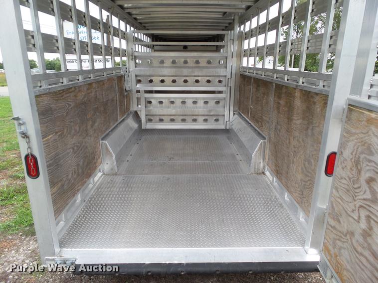 image for item BZ9853 2011 Eby Wrangler livestock trailer