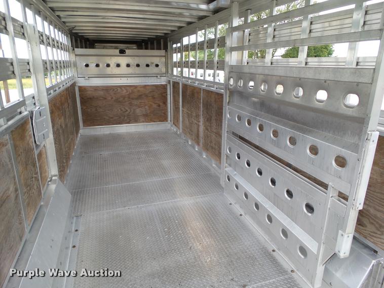 image for item BZ9853 2011 Eby Wrangler livestock trailer