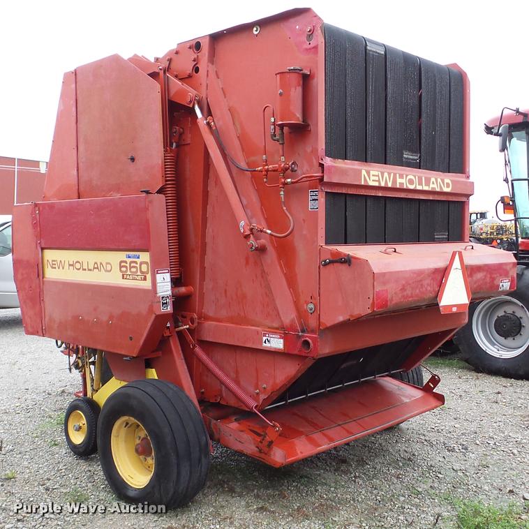 image for item DA2842 1995 New Holland 660 round baler