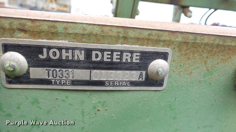 image for item DA2847 John Deere 331 disk