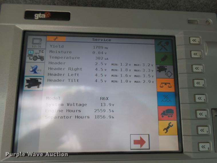 image for item K1982 2008 Gleaner R75 combine
