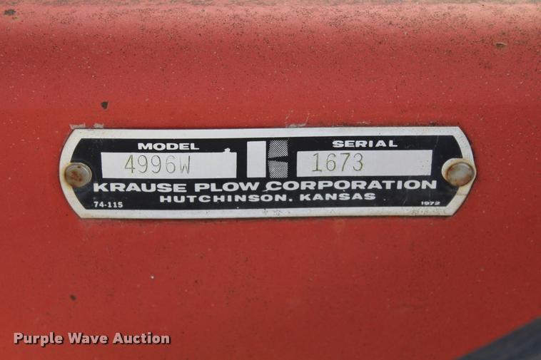 image for item K1985 Krause 4996W double off-set disk