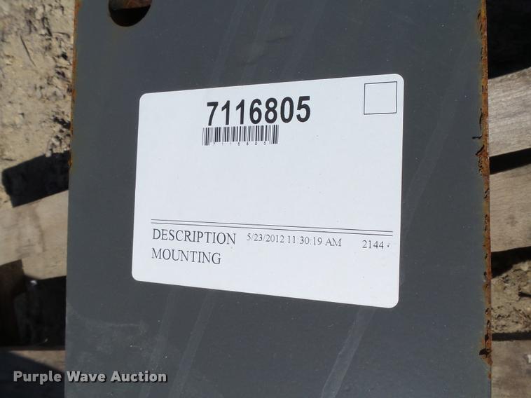 image for item K2050 Massey-Ferguson front loader mount