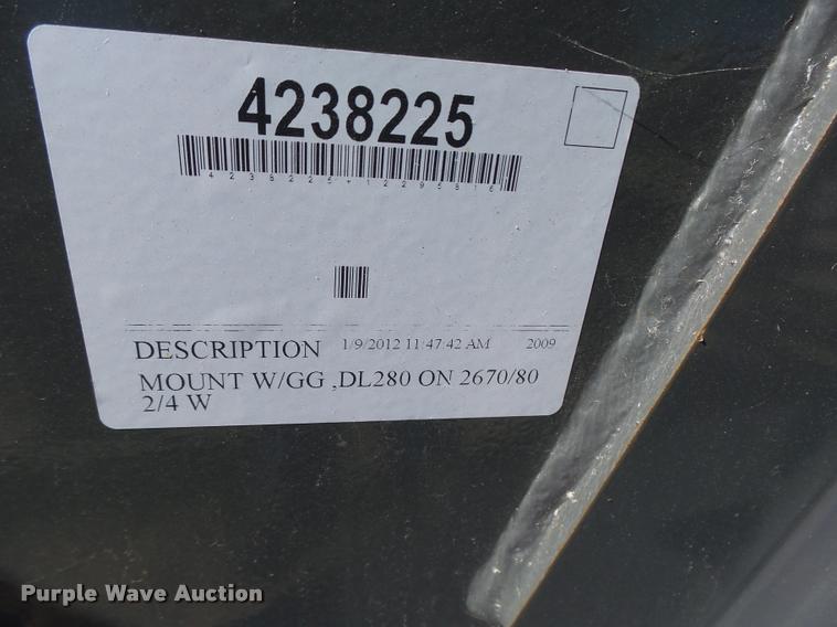 image for item K2051 Massey-Ferguson front loader mount