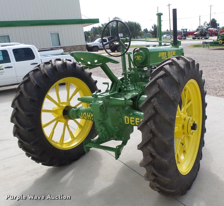 image for item K3018 1937 John Deere A tractor