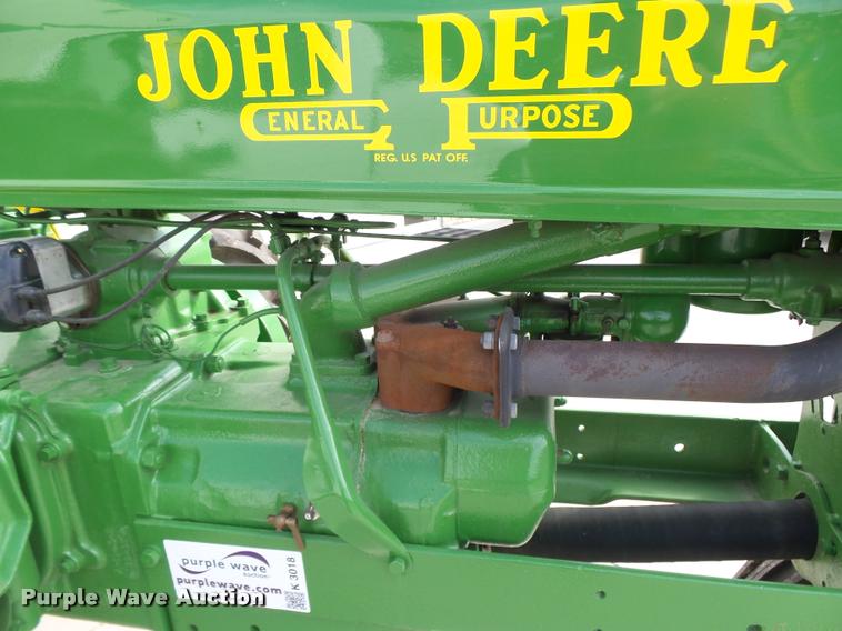 image for item K3018 1937 John Deere A tractor