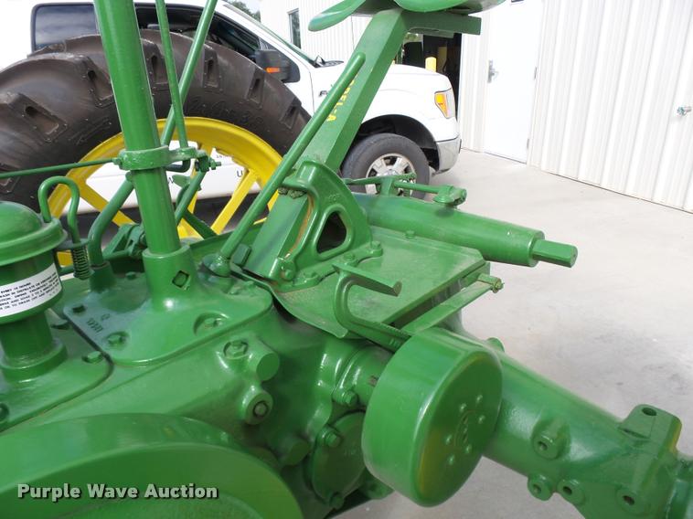 image for item K3018 1937 John Deere A tractor