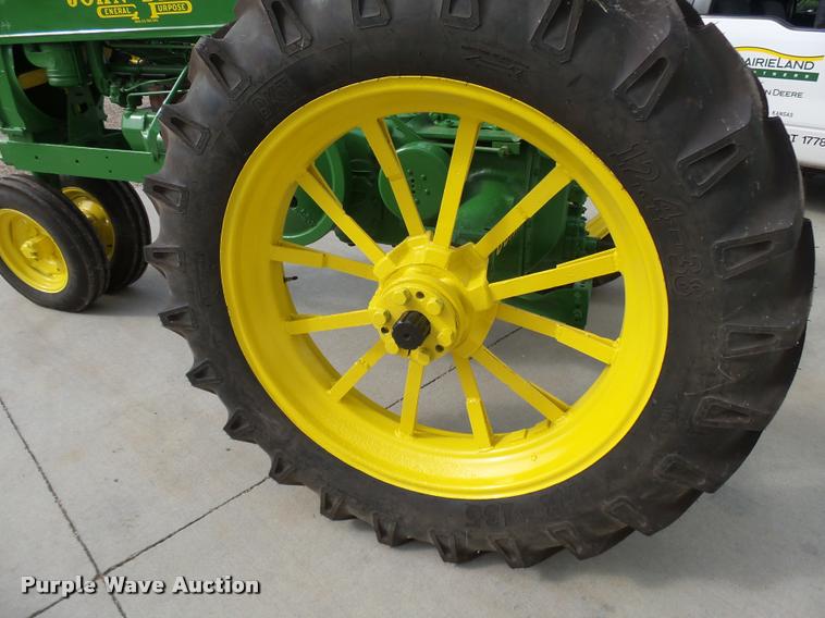 image for item K3018 1937 John Deere A tractor