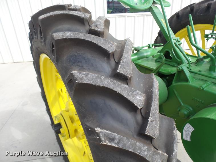 image for item K3018 1937 John Deere A tractor