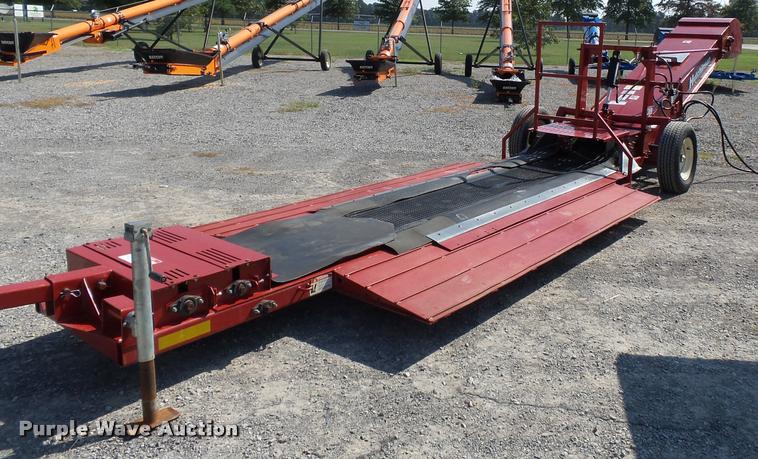 image for item K3469 2013 Hutchinson 24245HV drive over grain pit