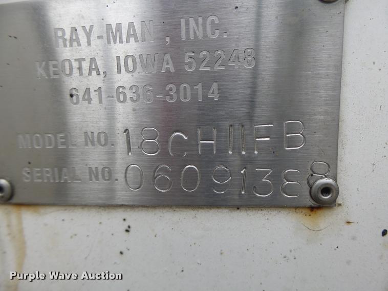 image for item K5693 Rayman 18CH11FB tender bed