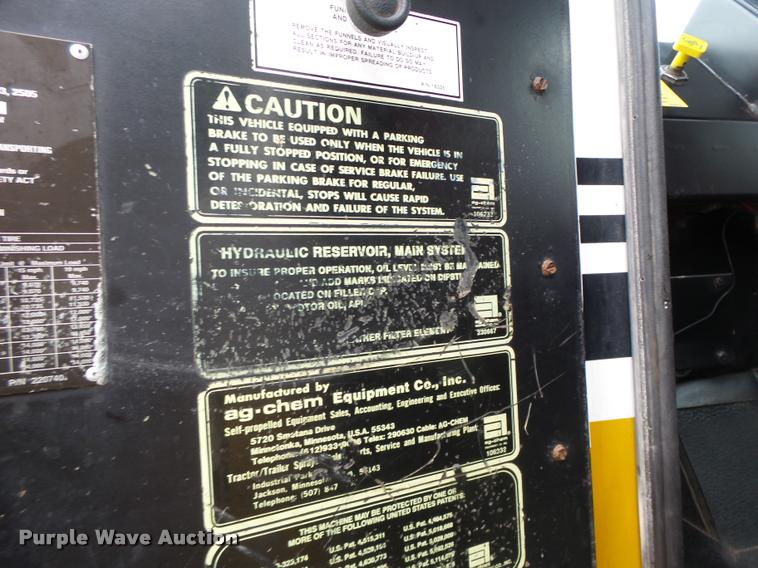 image for item K5694 Ag-Chem TerraGator 1803 self-propelled applicator