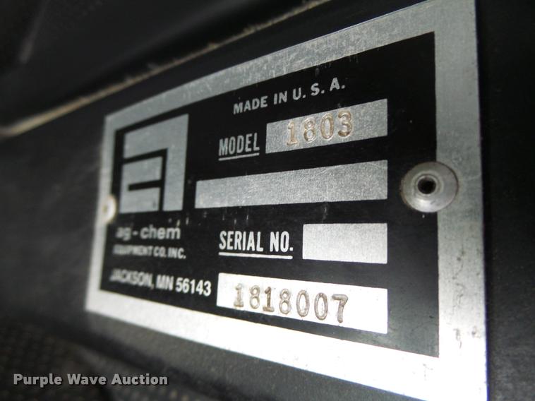 image for item K5694 Ag-Chem TerraGator 1803 self-propelled applicator