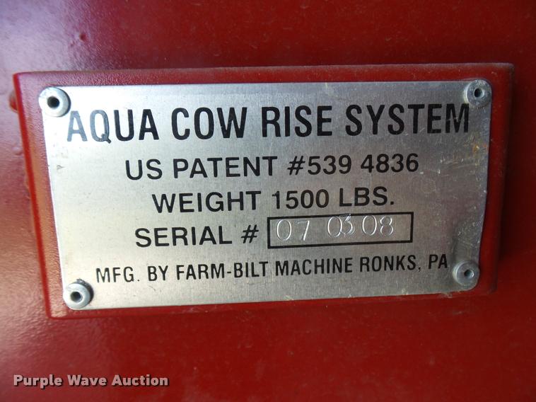 image for item L1603 Aqua Cow rise system
