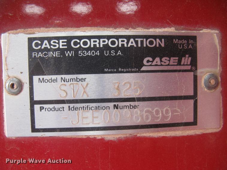 image for item L3858 2001 Case IH STX325 4WD tractor
