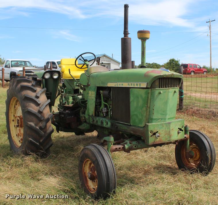image for item L4803 1965 John Deere 3020 tractor