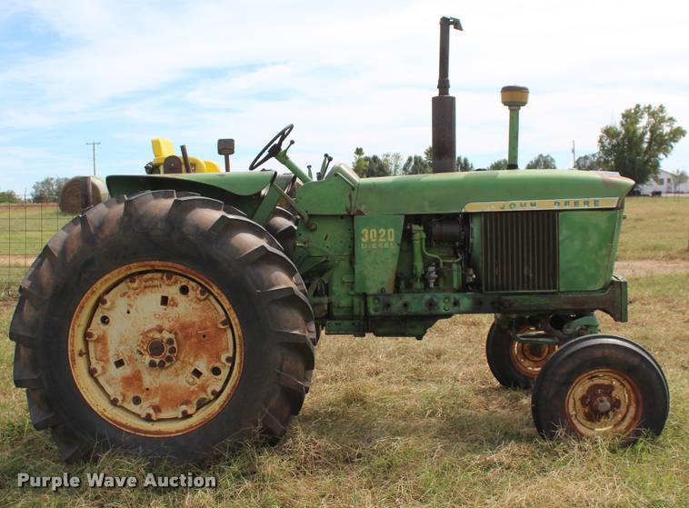 image for item L4803 1965 John Deere 3020 tractor