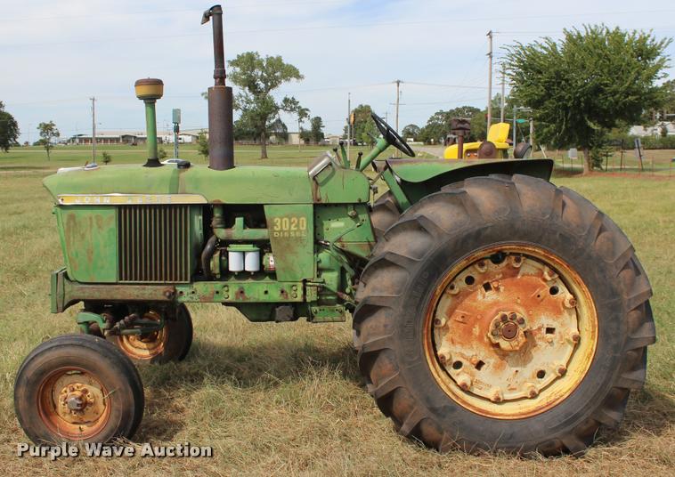 image for item L4803 1965 John Deere 3020 tractor