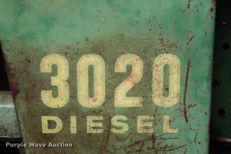 image for item L4803 1965 John Deere 3020 tractor