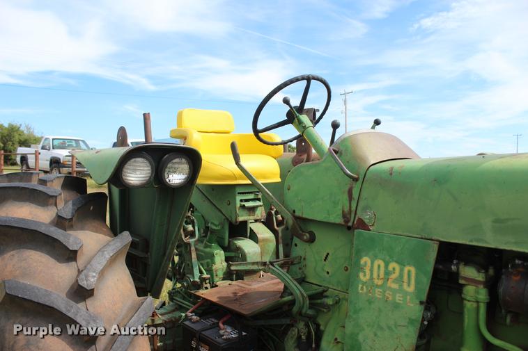 image for item L4803 1965 John Deere 3020 tractor