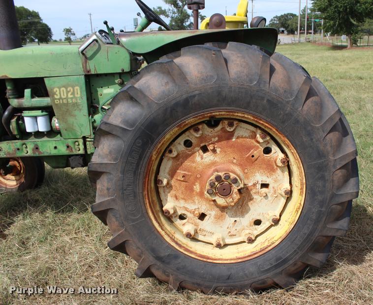 image for item L4803 1965 John Deere 3020 tractor