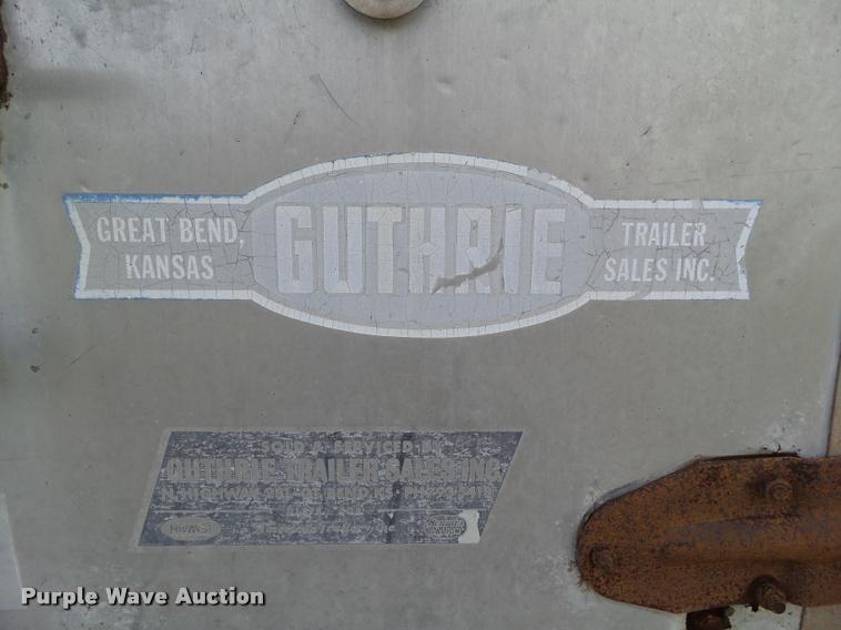 image for item L5525 1974 American double hopper grain trailer