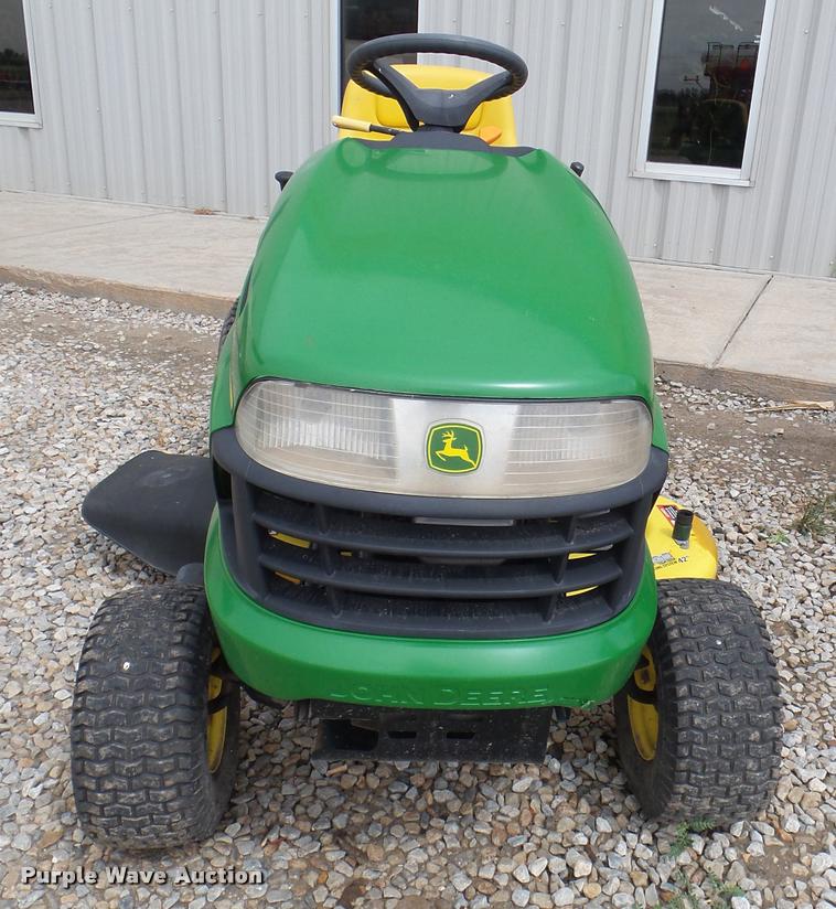 2008 John Deere LA105 lawn mower in Ellinwood, KS Item L6967 sold