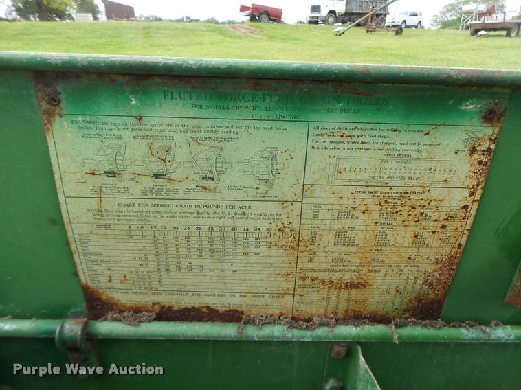 image for item Z9501 John Deere FBA grain drill