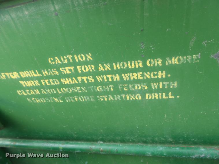 image for item Z9501 John Deere FBA grain drill