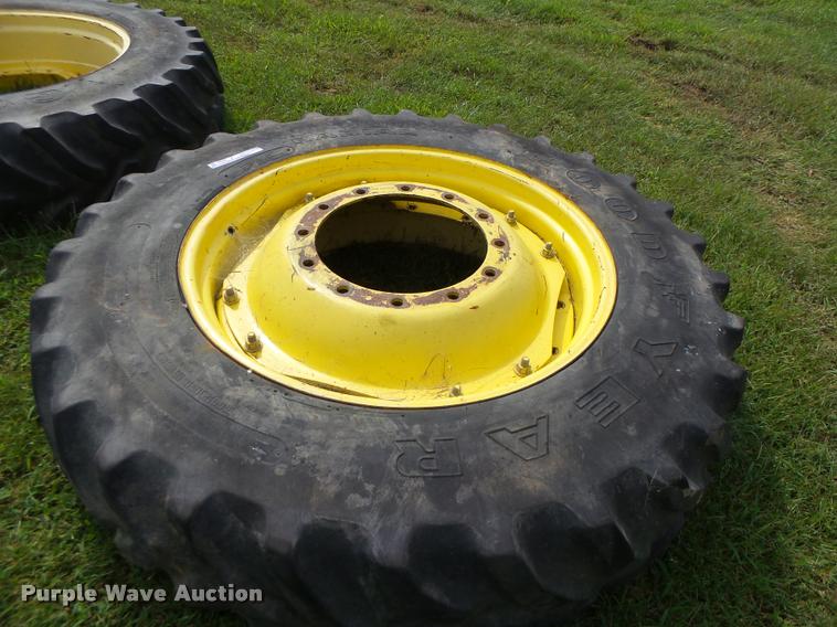 image for item Z9504 Goodyear 385/85R34 tires and wheels