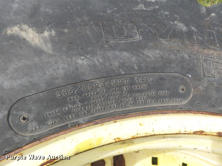 image for item Z9504 Goodyear 385/85R34 tires and wheels