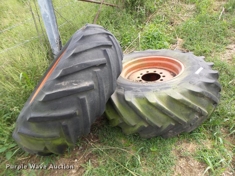 image for item Z9508 Goodyear 18.4-26 tires and wheels