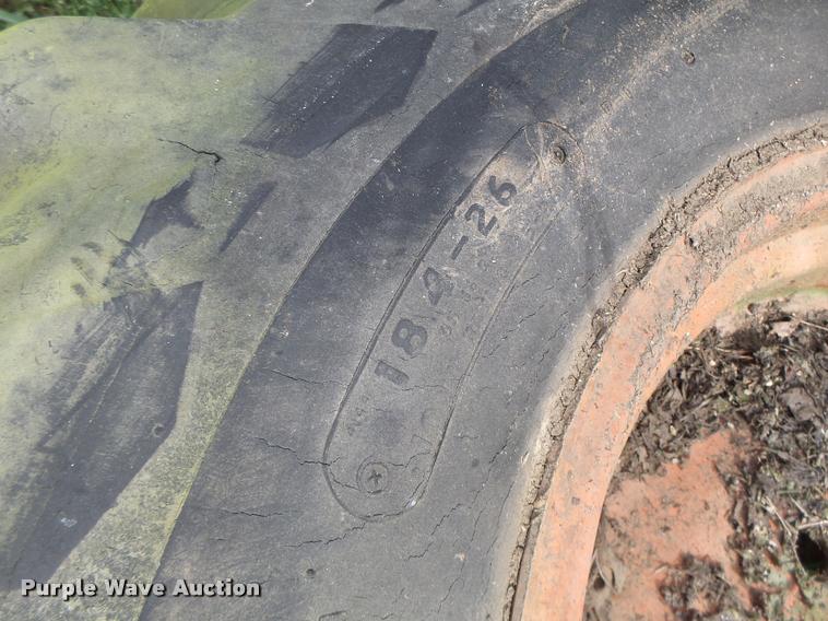 image for item Z9508 Goodyear 18.4-26 tires and wheels