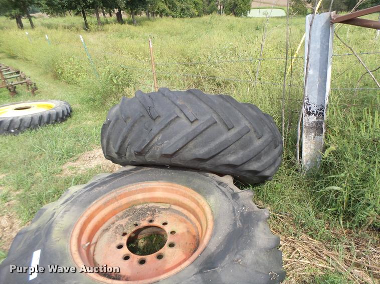 image for item Z9508 Goodyear 18.4-26 tires and wheels