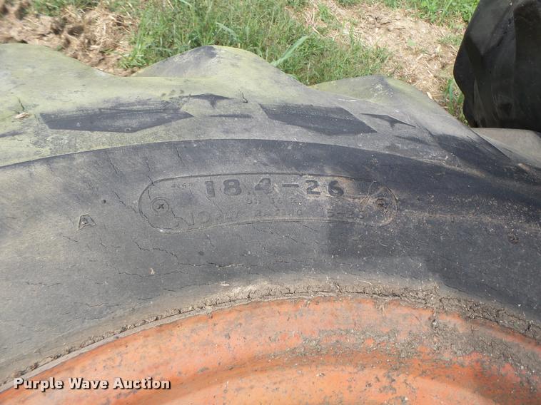 image for item Z9508 Goodyear 18.4-26 tires and wheels