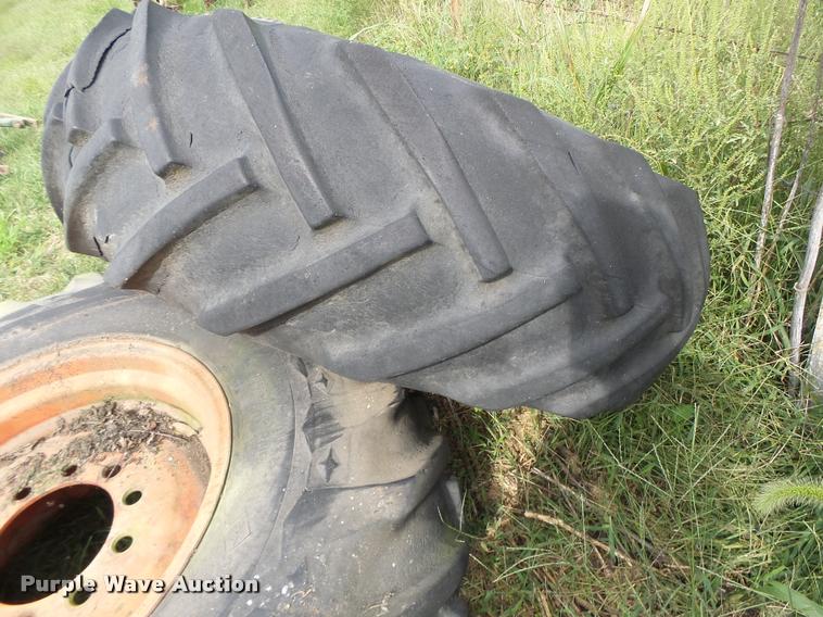 image for item Z9508 Goodyear 18.4-26 tires and wheels