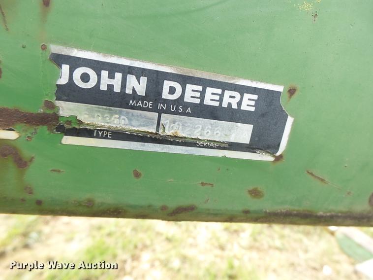 image for item Z9511 John Deere E0350 four bottom plow