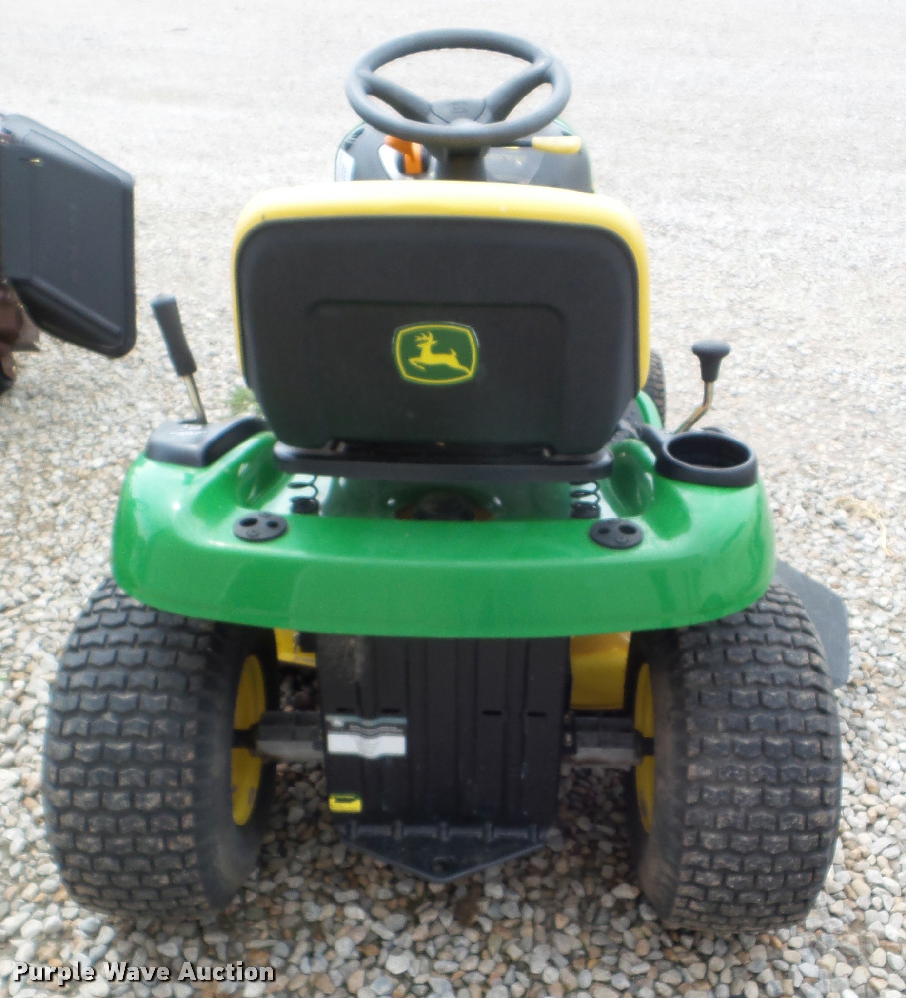 2008 John Deere LA105 lawn mower in Ellinwood, KS Item L6967 sold