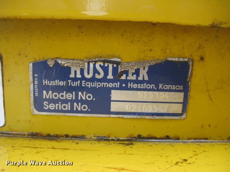 image for item BL9142 Hustler 3400 ZTR lawn mower