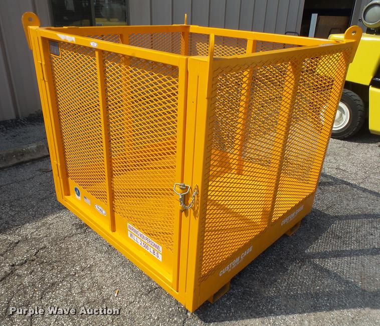 image for item BV9805 2011 Lakeshore M56 forklift man basket
