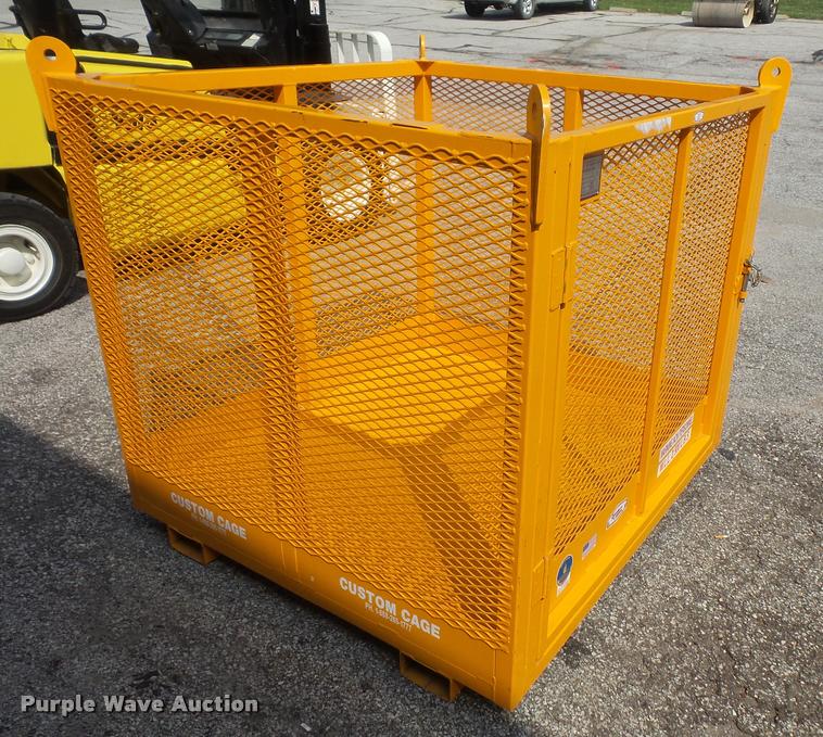 image for item BV9805 2011 Lakeshore M56 forklift man basket