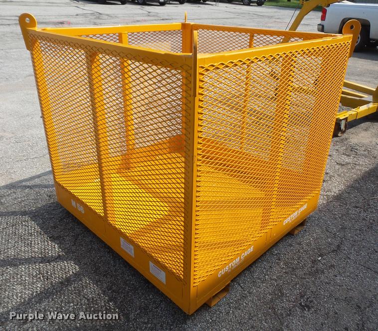 image for item BV9805 2011 Lakeshore M56 forklift man basket