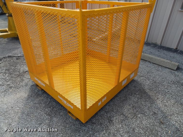 image for item BV9805 2011 Lakeshore M56 forklift man basket