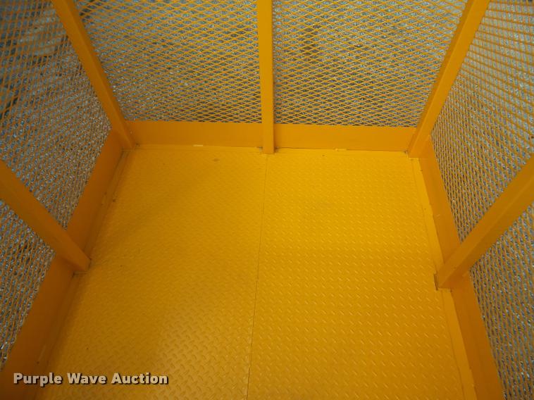 image for item BV9805 2011 Lakeshore M56 forklift man basket