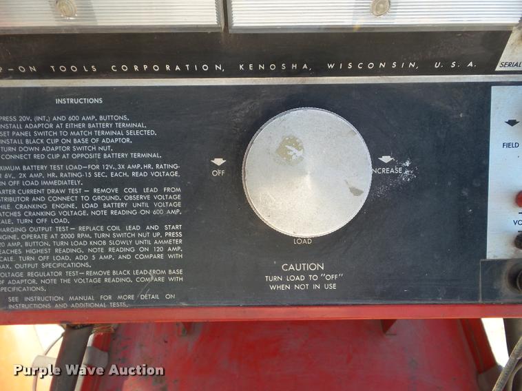 image for item CC9998 (2) Snap-On battery testers