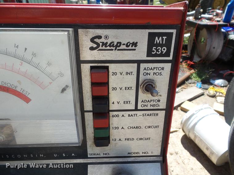 image for item CC9998 (2) Snap-On battery testers