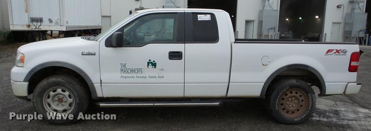 image for item DA8843 2007 Ford F150 SuperCab pickup truck