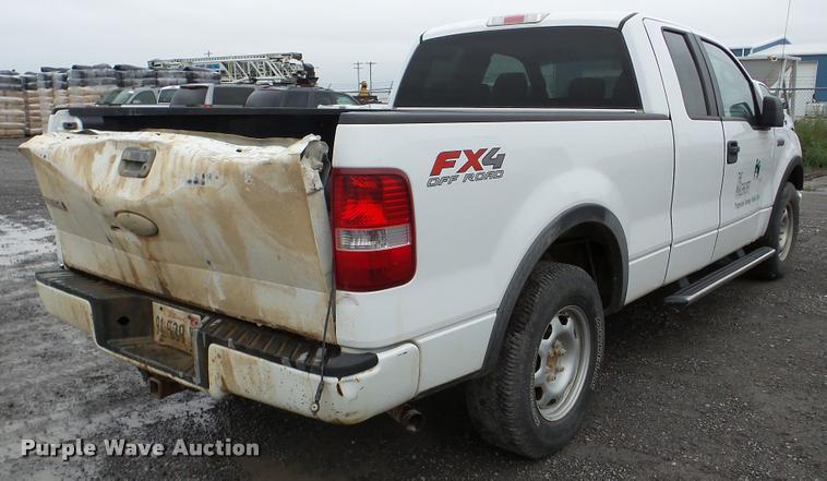 image for item DA8843 2007 Ford F150 SuperCab pickup truck